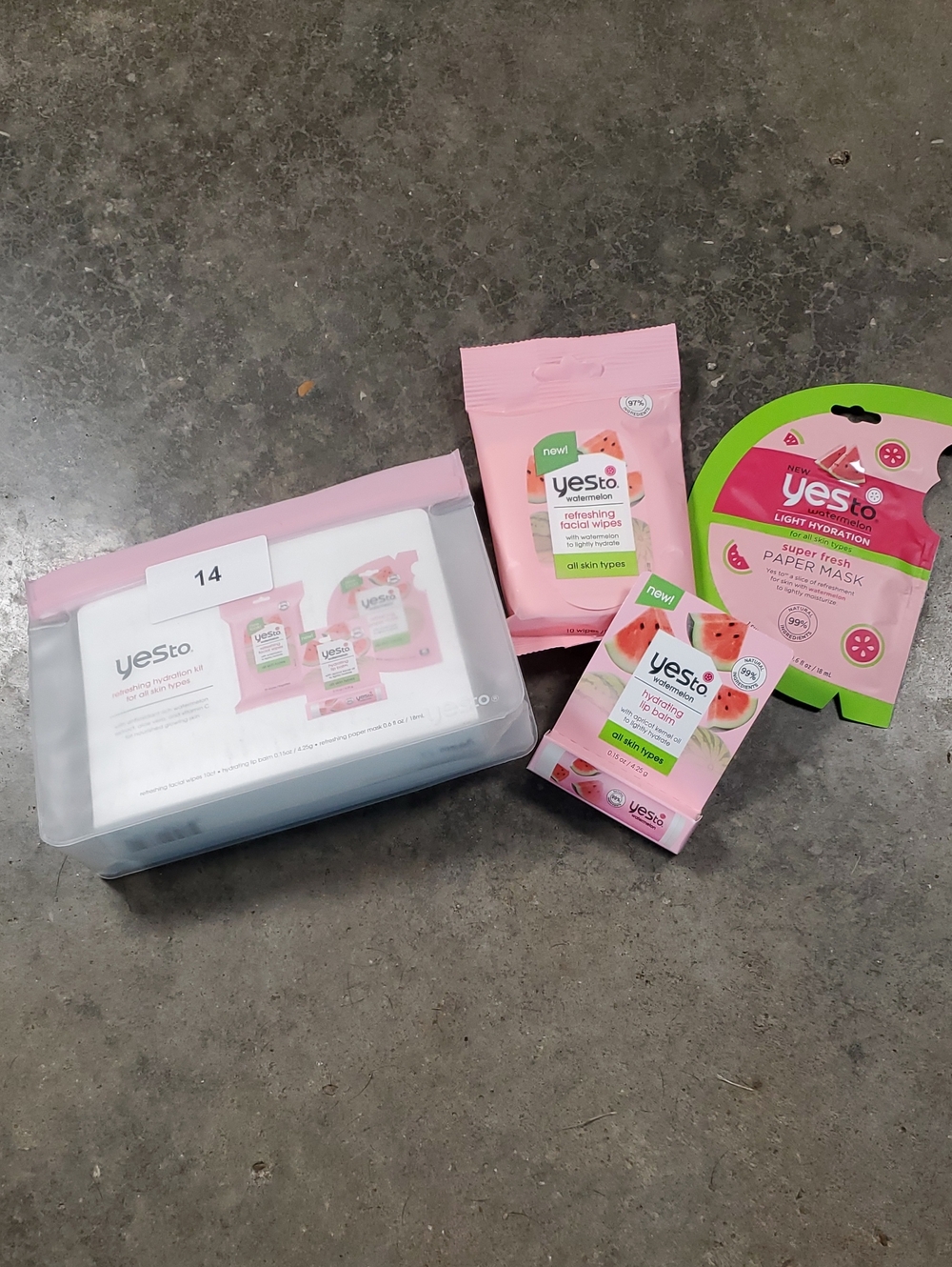 Yes To Watermelon Hydrating Face Mask & Wipes Bundle Kit - For All Skin Types
